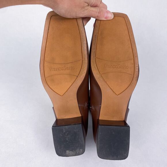 Franco Sarto Wies Bootie in Dark Brown 9.5 - Picture 9 of 9
